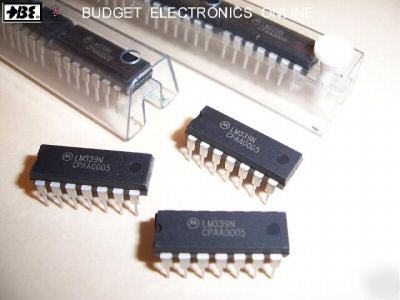 Motorola LM339N quad comparator ic 14-dip ( 50-pack )