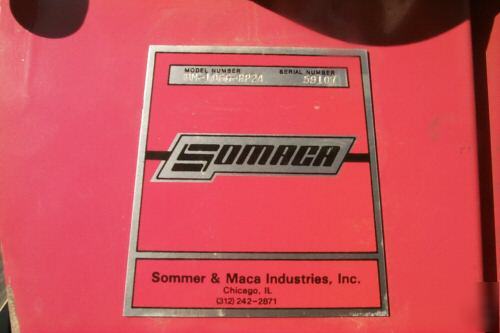Somaca wet/dry belt sander