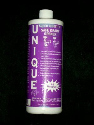 Super digest-it drain opener & septic system treatment 