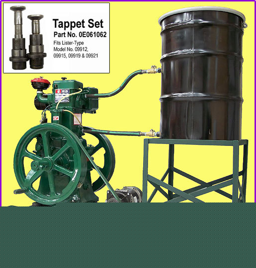 Tappet set for listeroid diesel generator 