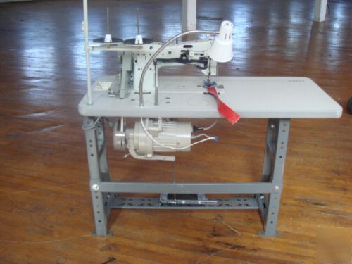  consew industrial walking foot sewing machine leather