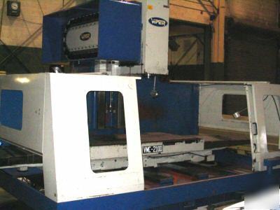 Mighty viper 2100 cnc vertical machining center