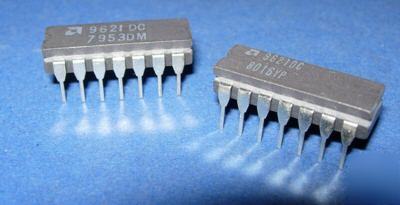New 9621DC amd ic cerdip vintage 9621 