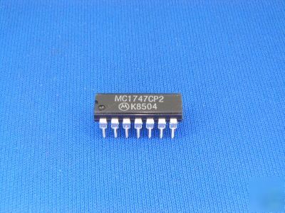New MC1747CP2 1747CP2 1747 motorola ic lot of 25