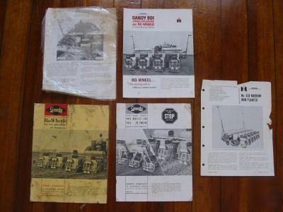 Old international harvester gandy chemical applicator 