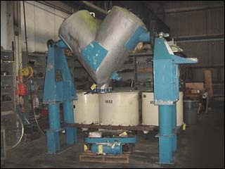 30 cu ft p-k twin shell blender, s/s, pin bar-22362