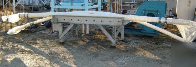 6â€ x 23â€™ flexicon stainless spiral conveyor (4366)