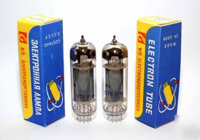 6P14P-ev / 7189 / 6BQ5 / EL84 tube. 4 nos boxed tubes