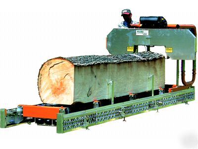 Bandmills - lumbermate sawmill + 23HP v-twin + trailer