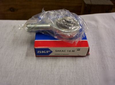 Skf bearing threaded rod end SAKAC16M sakac 16M