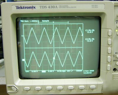 Tektronix tds 430A TDS430A digital scope, calibrated