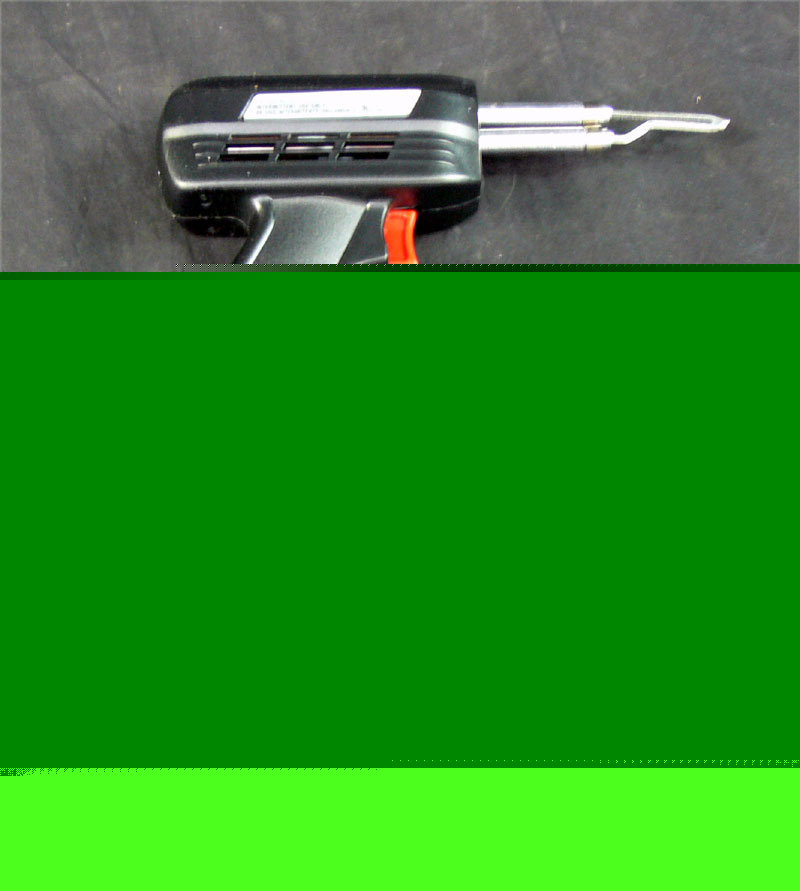 Weller solder gun kit w/ tips brush stylus solder 