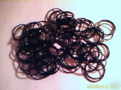Viton rubber orings size 007 25 pcs oring