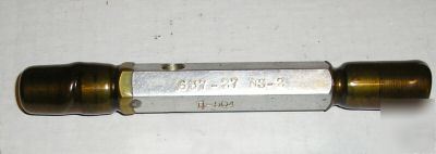 .637-27 ns-2B special thread gage - go nogo plug