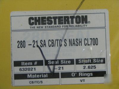 Chesterton mechanical seals