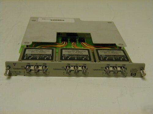 Hp/agilent 44476A microwave multiplexer module