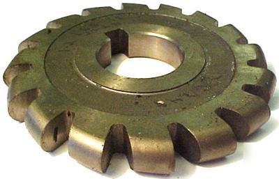 Hss convex milling cutter 3-1/4