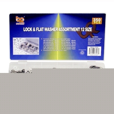 Lock&flat washer 12 size ass.350PCS