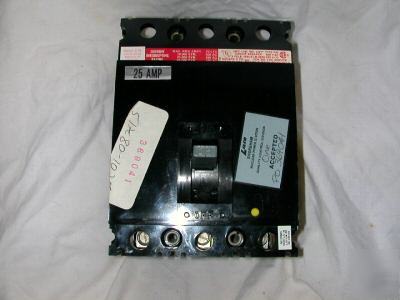 New square d fhl 36025 3P 25A 600V breaker-* * 