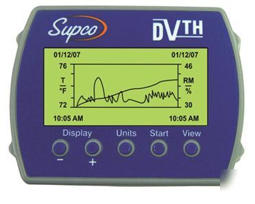 New supco data view data logger mfg#dvth in box