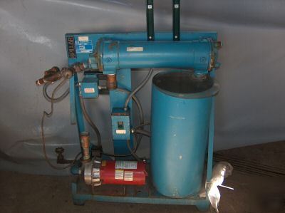 Pillar chiller 1 1/2 hp heat exchanger bronce & cooper