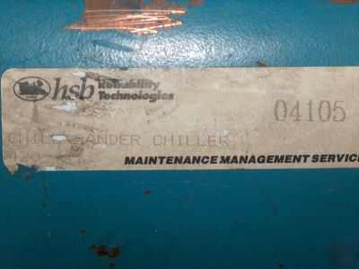 Pillar chiller 1 1/2 hp heat exchanger bronce & cooper