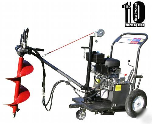 SK500 backsaver post hole digger - post driver kit#10