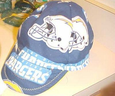 San diego chargers reversable welder caps cap hat hats