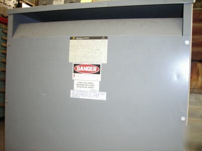 Square d company 3 phase transformer 51 kva 575 volts