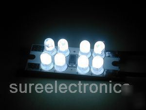 Fantastic high brightness cluster with 8PCS led (white)