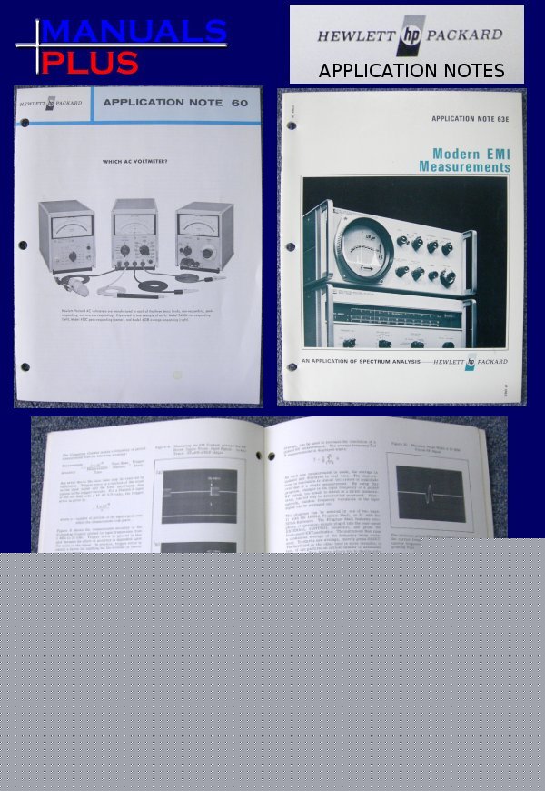 Hp app note 294: semi-auto rf network meas. using 8754A