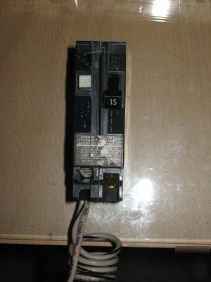 Ite ground fault QF115 15 amp 1 pole great shape 