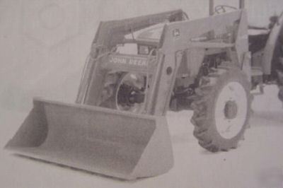 John deere 520, 540 loaders pre-delivery setup manual