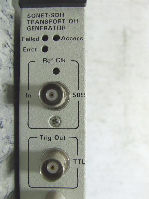 Agilent / hp E1671A sonet / sdh transport oh generator