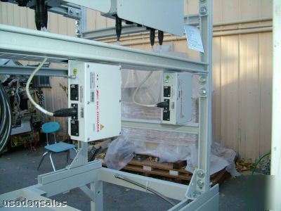 Boc edwards IQDP80 - QMB250 dual vacuum pump rack stand