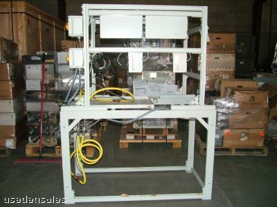 Boc edwards IQDP80 - QMB250 dual vacuum pump rack stand