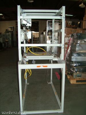 Boc edwards IQDP80 - QMB250 dual vacuum pump rack stand