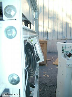 Boc edwards IQDP80 - QMB250 dual vacuum pump rack stand
