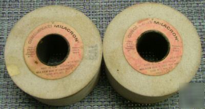 Cincinnati milacron grinding wheel 4X2.25X1.25 lot of 2