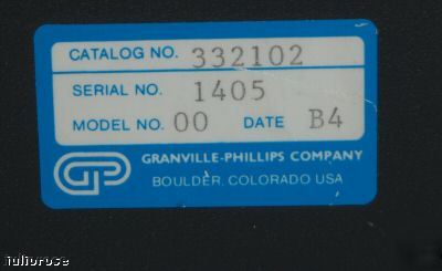 Granville-philips model 332 vacuum gauge controller
