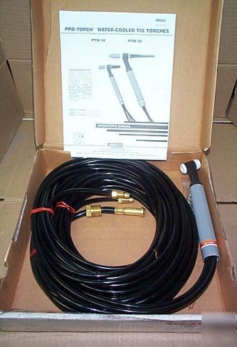 Lincoln ptw-18 water cooled tig pro-torch K1784-2 
