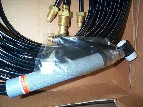 Lincoln ptw-18 water cooled tig pro-torch K1784-2 