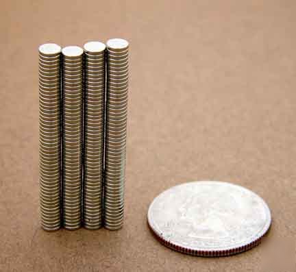 Magnets neodymium disc 0.156