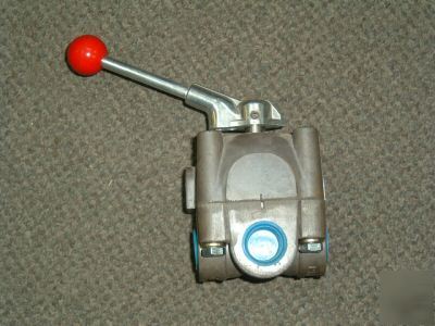 New barksdale manual valve 