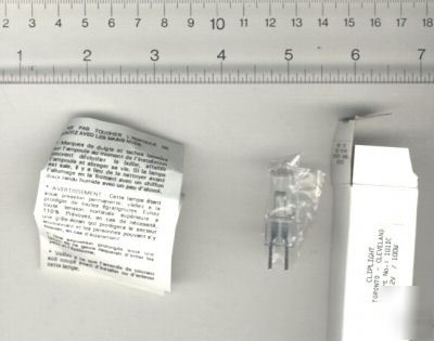 New clear halogen bulb 12V/100W from cliplight 10 pcs. 