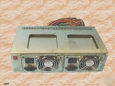 New power supply, etasis epr-2305H redundant 300+300W 