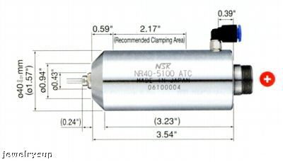 Nsk E3000 series automatic tool spindle NR40-5100 atc
