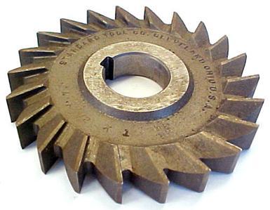 Plain tooth side milling cutter 4