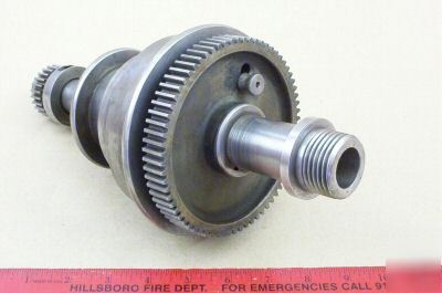 South bend 9 jr. junior lathe headstock spindle & gears