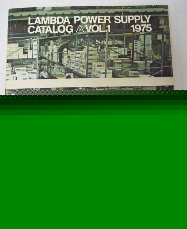 Lambda power supply catalog volume 1 1975 - $5 shipping